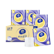 再降价、PLUS会员：Vinda 维达 棉韧奢柔系列 有芯卷纸 3层*150节*16卷