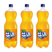 有券的上：Fanta 芬达 汽水饮料 888ml*3瓶