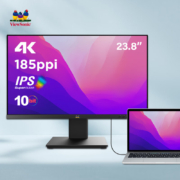 ViewSonic 优派 23.8英寸4K超清显示器IPS 10bit窄边框升降旋转显示器 爱眼不闪屏HDMI