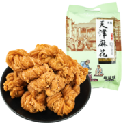 plus会员、概率券:津顺祥 天津特产夹馅大麻花（椒盐味）400g/袋