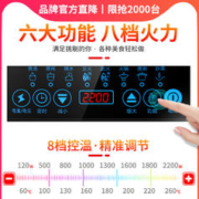 Peskoe 半球 电磁炉家用2200W多功能一体省电节能大功率爆炒套装电池炉灶