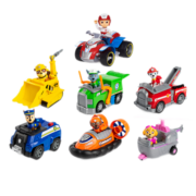 汪汪队立大功（PAW PATROL）汪汪队玩具狗狗巡逻队男女孩玩具儿童生日礼物 救援车7辆套装【车狗分离】