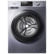 海信（Hisense）洗衣机10公斤滚筒全自动家用纤薄嵌入 深层除菌除螨洗 WIS智能洗涤 洗衣机以旧换新 HG100DG12F