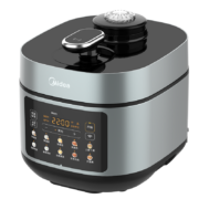 双12预售：Midea 美的 浓香系列 MY-C552N 电压力锅 5L 榭湖银349元包邮（需用券）
