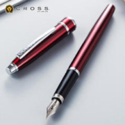 CROSS 高仕 钢笔 莎士比亚系列 学生礼品生日商务办公学生签字笔礼盒 玫瑰红白夹