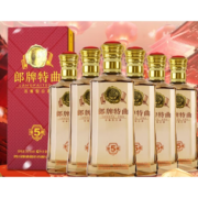 京东百亿补贴：郎酒 郎牌特曲窖藏5号 浓香型白酒 50度500ml*6瓶 整箱装 +赠品 顺品郎蓝顺 45度 480ml