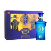 景芝 一品景芝蓝淡雅 芝麻香型白酒52度500ml*2瓶精美礼盒