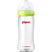 贝亲（Pigeon）玻璃奶瓶 自然实感第3代 婴儿奶瓶 宽口径宝宝奶瓶 240ml  M号3个月以上AA187