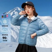 follow me 富罗迷 儿童白鸭绒连帽外套