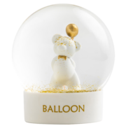 西罗斯（SEEROSE）告白气球熊水晶球卧室桌面摆件圣诞情人节送朋友表白纪念生日礼物 告白气球熊(不支持代写贺卡)