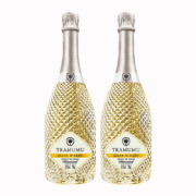 牧文图 朗穆莫斯卡托法国原瓶进口白汽泡酒10.5低度高泡型750ml 双支