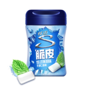 Plus会员:炫迈（Stride）脆皮无糖颗粒口香糖 薄荷味40粒1瓶56g