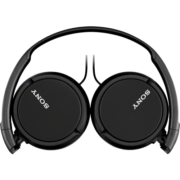 索尼（SONY） MDR-ZX110AP 耳机头戴式重低音手机电脑游戏有线耳机学生上网课学习办公耳麦 黑色