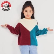 寒潮来了：SNOOPY 史努比 女童针织衫