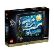 LEGO 乐高 【自营】乐高21333梵高星月夜积木油画艺术壁挂装饰画圣诞新