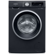 预售、PLUS会员：SIEMENS 西门子 iQ300曜石黑系列 10公斤 洗烘一体机 WN52A1U24W