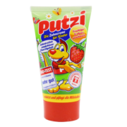 璞慈（Putzi）putzi 德国原装进口婴幼儿牙膏 儿童牙膏 宝宝牙膏 0-6岁50ml 草莓牙膏