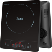 美的（Midea）电磁炉 家用2200W大功率 电磁灶带锅套装 一键爆炒触控面板多档调节 电磁灶电池炉大火力 一炉一锅