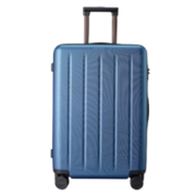 90分拉杆箱大容量行李箱男女通用拉杆箱登机箱多瑙河旅行箱 极光蓝 20英寸 无侧把手