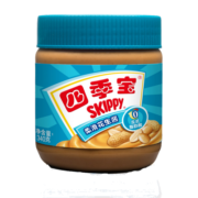 四季宝（SKIPPY）柔滑花生酱 早餐面包酱 调味酱料 拌饭拌面酱沙拉酱烘焙原料340g