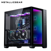普力魔(MetallicGear)Neo Qube V2海景房620QI台式机电脑机箱(长显卡/无限镜ARGB灯效/type-C/三面360水冷)