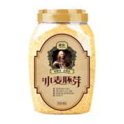 捷氏小麦胚芽麦片980g无蔗糖高纤富硒健身代餐即食粗粮营养早餐麦片