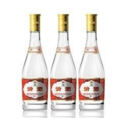 汾酒 杏花村白酒 清香型白酒 53度 475mL 黄盖 送1瓶共3瓶