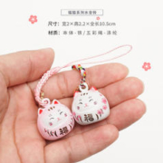 IMOTO 浅草寺水音铃挂饰水琴音挂件铃铛御守达摩招财猫挂饰水滴