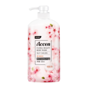 澳雪（accen）鲜萃花果香氛美肌沐浴露套装 【热销】500ml*3|百合+樱花+橙花