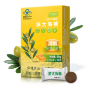 津世颜 润喉含片 胖大海金银花润喉糖 2种口味随机发 16粒/1盒
