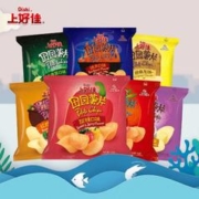 Oishi 上好佳 田园薯片办公室零食送女友网红休闲儿童小零食多口味12g装