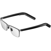 天猫精灵 智能眼镜 方形全框语音助手 骨传导技术 ENC智能降噪磁吸闪充16小时续航 IPX5级抗汗防雨节日礼物 商务钛金