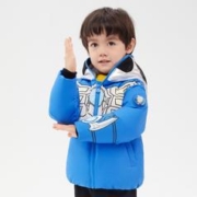BOSIDENG 波司登 奥特曼IP联名男童卡通萌酷印花保暖儿童羽绒服