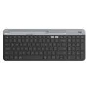 罗技（Logitech）K580 键盘 蓝牙键盘 办公键盘 无线键盘 便携超薄键盘 笔记本键盘 平板键盘 星空灰
