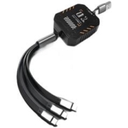 KMCO 科玛科 三合一快充充电线 100W 1.2米