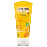 维蕾德（WELEDA）金盏花有机儿童洗发水沐浴露200ml 二合一沐浴乳液