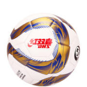 京东PLUS：DHS 红双喜 PVC足球 FS5-5 白金 5号/标准