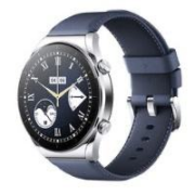 每日10点、需抢券、京东百亿补贴：Xiaomi 小米 Watch S1 智能手表 流光银+蓝色真皮表带