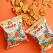 京东省省卡、有券的上：刺猬阿甘 花椒锅巴 15g*15包