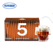 柯林 咖啡 挂耳咖啡精品手冲式滤泡咖啡粉 5号法式特醇12g*20袋