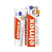 ELMEX艾美适0-2-4-6岁进口儿童牙膏含氟防蛀宝宝婴儿温和不辣口 0-6岁儿童牙膏50ml