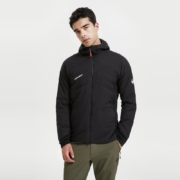 MAMMUT 猛犸象 Rime 男士中层防风连帽保暖棉服 1013-02150