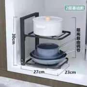 加百列 省省卡 二层黑色锅架旗舰款(加厚)