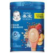嘉宝（GERBER）米粉米糊婴幼儿宝宝营养辅食米粉儿童高铁米粉富含二价铁 【6个月以上】缤纷水果250g