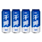 雪花啤酒  经典沈阳干啤 500ml*4听装