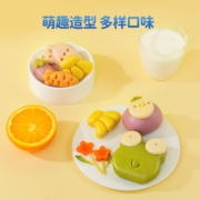 小鹿蓝蓝卡通造型小馒头儿童早餐包子馒头速冻面点新鲜果蔬方便速食80g