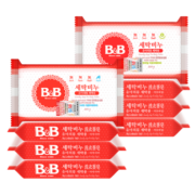 保宁B&B婴幼儿洗衣皂宝宝肥皂婴幼儿尿布皂200g甘菊皂*4+洋槐皂*4