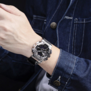 卡西欧（CASIO） 小钢炮彩虹金属表壳白敬亭同款小火山雷时尚潮流运动防水男表 GM-110-1A【香港直邮】