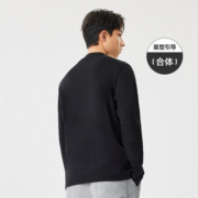 卡宾卡宾男装德绒小高领长袖T恤B 煤黑色01 50/175/L