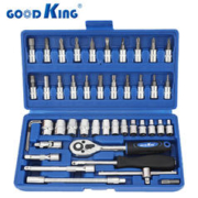 GOODKinG 小飞快速棘轮扳手套筒 46件24齿家用款